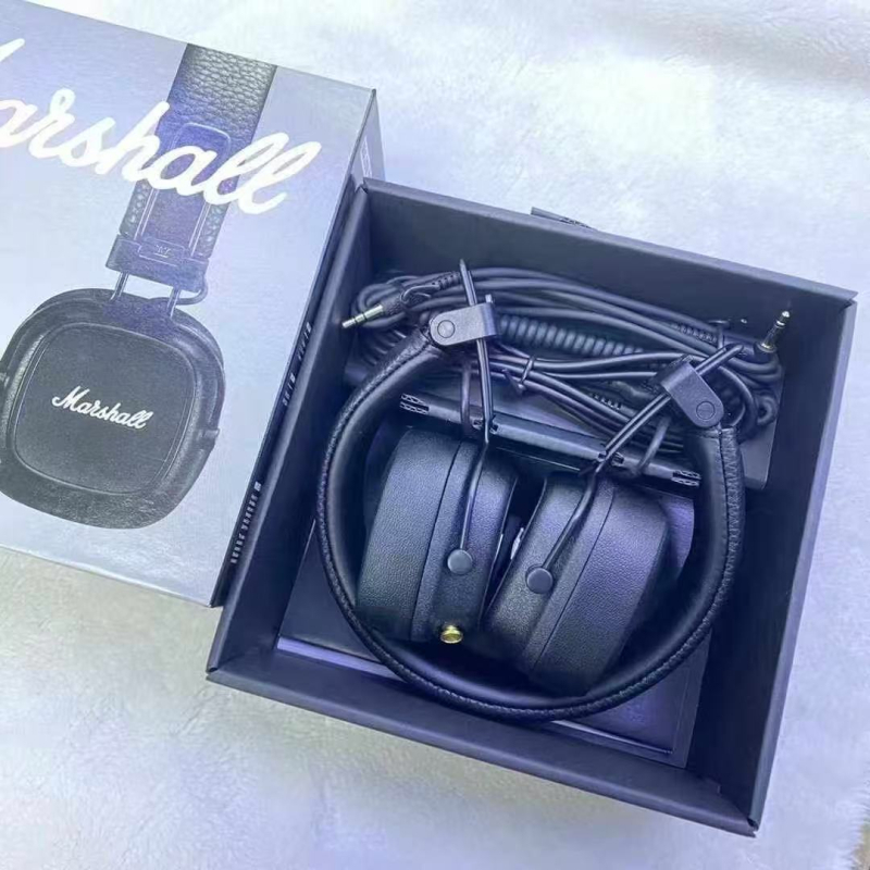 Major IV negyedik generációs fejre helyezhető, Heavy Bass Rock zajcsökkentő fejhallgató, határokon átnyúló e-kereskedelem, exportált verzió, népszerű Marshall