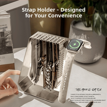 Sobiv Apple Watchi laadimisalus Rihm Hoiualus iWatch Metallist Apple Watchi laadija