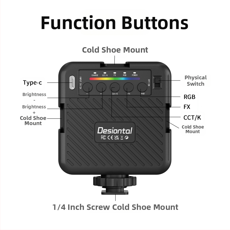 Производители RGB мобилен телефон с жива светлина за запълване, преносима настолна светлина за запълване с жива светлина за красота