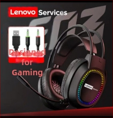 Lenovo E03Services Számítógépes Headset Headset USB Asztali Számítógép Notebook Csirke Internet Kávézó E-Sport Játék