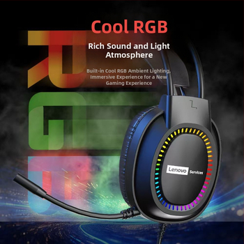 Lenovo E03Services Számítógépes Headset Headset USB Asztali Számítógép Notebook Csirke Internet Kávézó E-Sport Játék