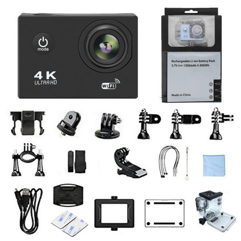 X9G standard felbontású, wifi sportkamerával, távirányítóval, búvárkodáshoz, rázkódásgátlóval, vízálló, nagy felbontású utazó kerékpáros sisakkal, fotókhoz