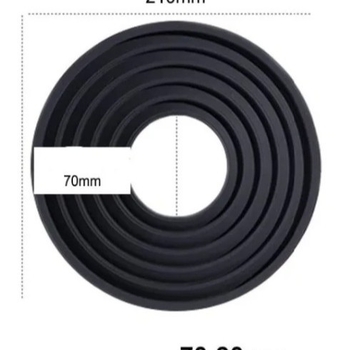 Sobib peegelkaamera objektiivivarjukile, klaasist silikoonkatetele, 50–70 mm ja 70–90 mm