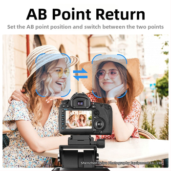 ZIFON mobilā tālruņa panorāmas novērošanas panorāmas-noliekšanas 360 elektriskais panorāmas-noliekšanas galda mobilā tālruņa stabilizators YT-1500pro