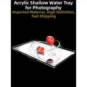 Akrila dziļūdens un sekla ūdens tvertnes ūdens baseina šaušanas aksesuāri augstas izšķirtspējas caurspīdīga zemūdens piekares testa kaste