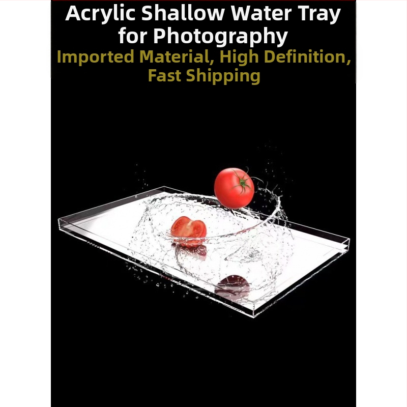 Акрилен дълбоководен и плитководен резервоар за басейн с вода, реквизит за стрелба, висока разделителна способност, прозрачна кутия за подводно окачване