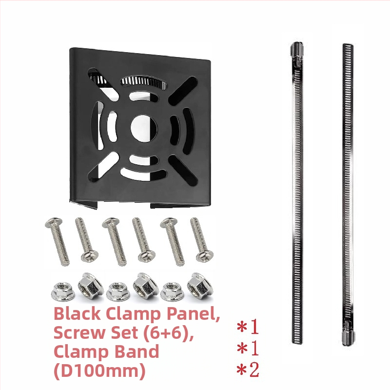 Kompletan set nosača za kameru za ugradnju, obruč, nosač stupa, ploča, Amazon prekogranični Japan