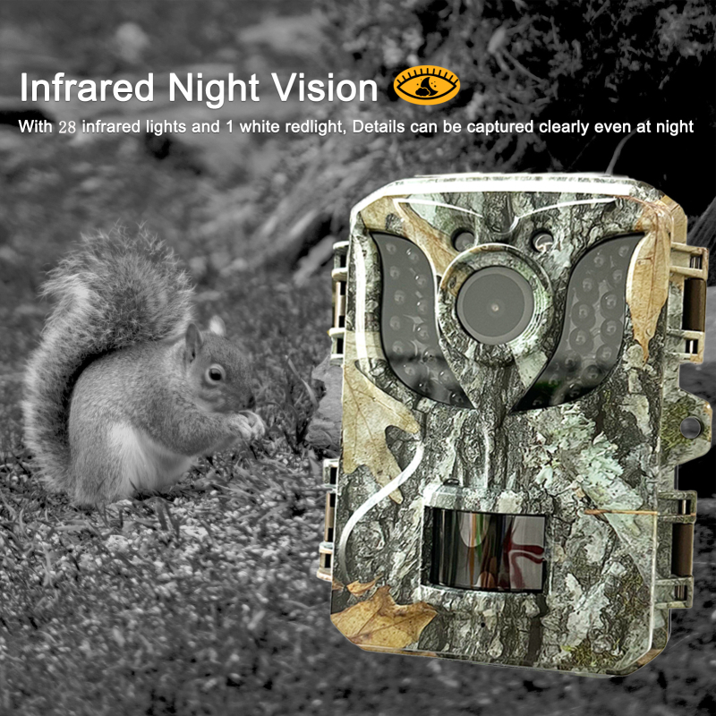 Infrapuna-öise nägemise kaamera eksport Uus välistingimustes kasutatav kõrglahutusega jahikaamera Öise nägemise jälgimise induktsioonjahikaamera