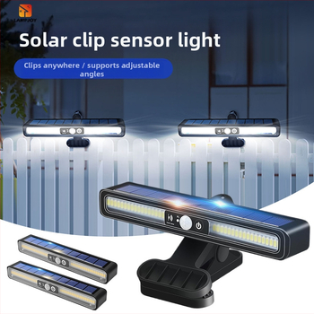 Határokon átnyúló robbanásveszélyes kültéri kemping vízálló napelemes lámpa szuper fényes udvari otthoni emberi test indukciós lépcsőház világítás