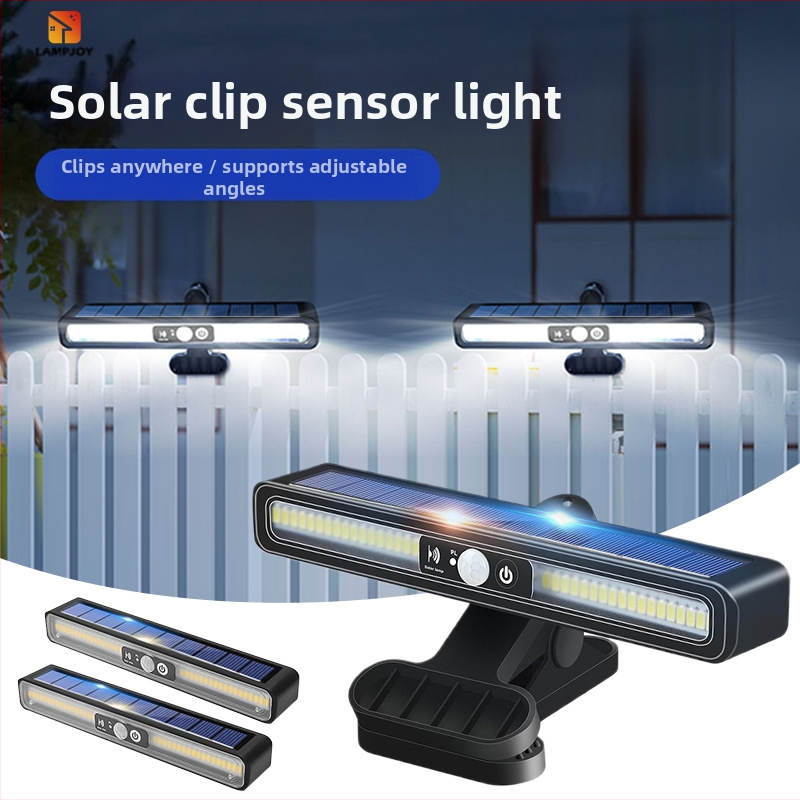 Határokon átnyúló robbanásveszélyes kültéri kemping vízálló napelemes lámpa szuper fényes udvari otthoni emberi test indukciós lépcsőház világítás