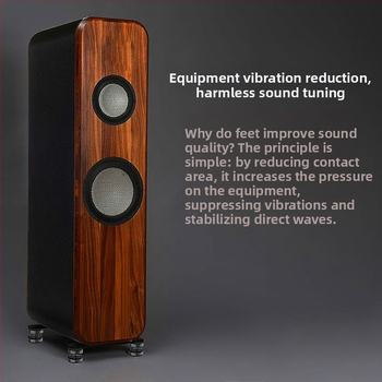 HIFI palaviku helivõimendi kõlar vedru amortisaator jalaküün CD sapi masin alumiiniumsulamist amortisaator jalapadi libisemiskindel padi