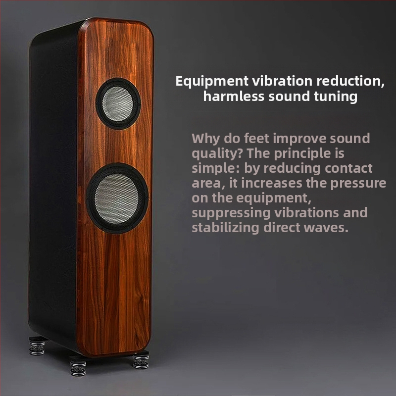 HIFI треска аудио усилвател високоговорител пружинен амортисьор крак пирон CD жлъчна машина алуминиева сплав амортисьор подложка за крака неплъзгаща се подложка