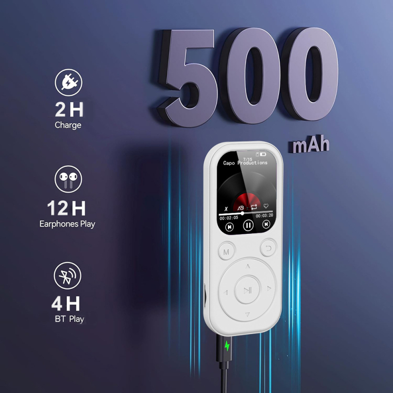 [Tarpvalstybinis leidimas] Gamyklinis didmeninis MP3/MP4 muzikos grotuvas Elektroninis radijas 2 colių HD ekranas Walkman