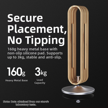 Boneruy kõrvaklappide alus alumiiniumsulamist lauaarvuti bambusest silikoonist kunsti hoiustamisrest mängukõrvaklappide alus