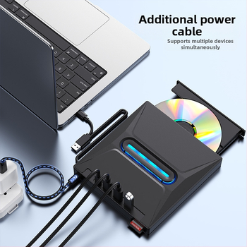 Unitate optică externă multifuncțională cinci în unu, cu card SD/TF, USB/Type-C, vânzare cu ridicata transfrontalieră