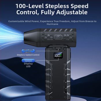 Κατασκευαστής προσαρμοσμένος βίαιος ανεμιστήρας στροβίλου νέου μοντέλου ανεμιστήρας σκόνης φορητός μπαταρίας λίθιου υψηλής ταχύτητας μίνι φορητός βίαιος ανεμιστήρας