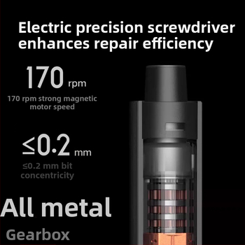 Комплект електрически отвертки Xiaomi Mijia, многофункционален преносим инструмент за разглобяване на домашен телефон, лаптоп