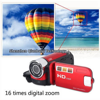 HD 16MP DV videokamera digitális videokamera 270 fokos forgatással