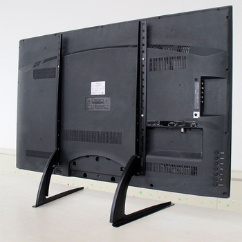 Suport de bază pentru televizor LCD 43 49 55 65 75 inch, suport universal pentru birou, fără perforații, reglabil pe înălțime