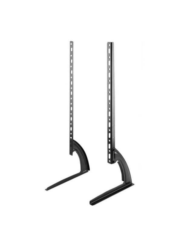 Suport de bază pentru televizor LCD 43 49 55 65 75 inch, suport universal pentru birou, fără perforații, reglabil pe înălțime