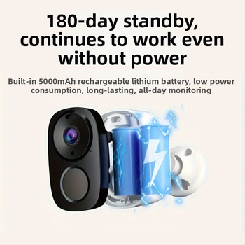 Határokon átnyúló, népszerű, alacsony fogyasztású akkumulátoros kamera beltéri vezeték nélküli, dugaszolható, teljes színű éjjellátó, nagy felbontású megfigyelőkamera