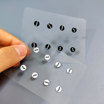 Universaalne väikese täpiga klaasist jalakleebis e-spordi mänguhiire ülisile asendusjalapatjale