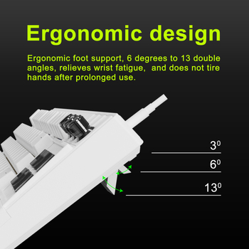 2025 m. nauja tarpvalstybinė mechaninė klaviatūra RGB foninio apšvietimo laidinė raudonos ašies mechaninė klaviatūra LCD AI klaviatūra