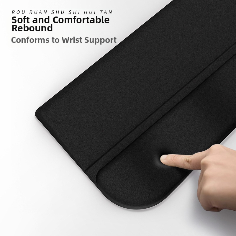 Ергономична опора за ръка за клавиатура, механична скоба за клавиатура, повдигната интегрирана стойка за клавиатура, настолен шкаф, наклонена удебелена скоба