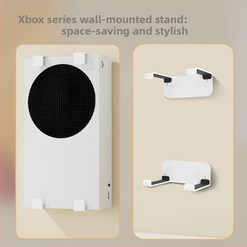 Laua alla riputatav kaheotstarbeline riputusraam Xbox Series S mängude tarvikute hoiustamise käepidemega