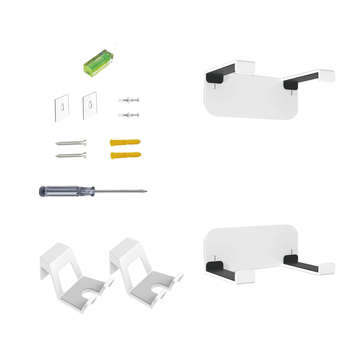 Laua alla riputatav kaheotstarbeline riputusraam Xbox Series S mängude tarvikute hoiustamise käepidemega