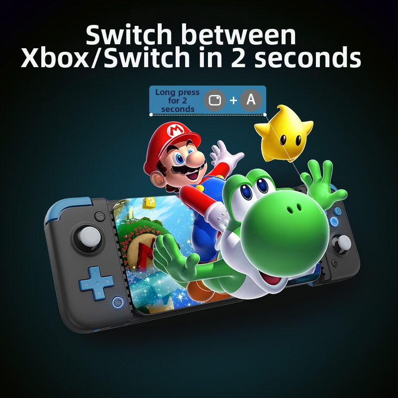 GameSir Gaishi Chicken x2 Bluetooth Edition мобилен телефон с разтегателна дръжка Android dnf Dungeon and Warrior iOS