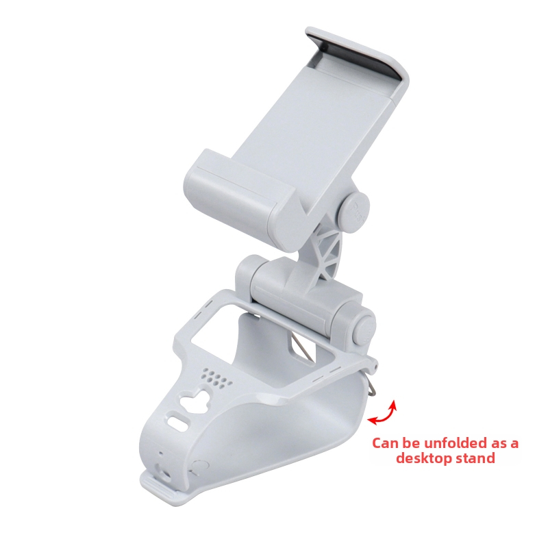 Нова щипка за геймпад за PS5, държач за мобилен телефон за PS5 с двоен регулируем ъгъл, метална прибираща се щипка за P5