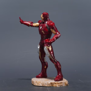 Avengers Wave Iron Man Mk7 Black Panther Standing GK kuju mudelornament karbis figuur