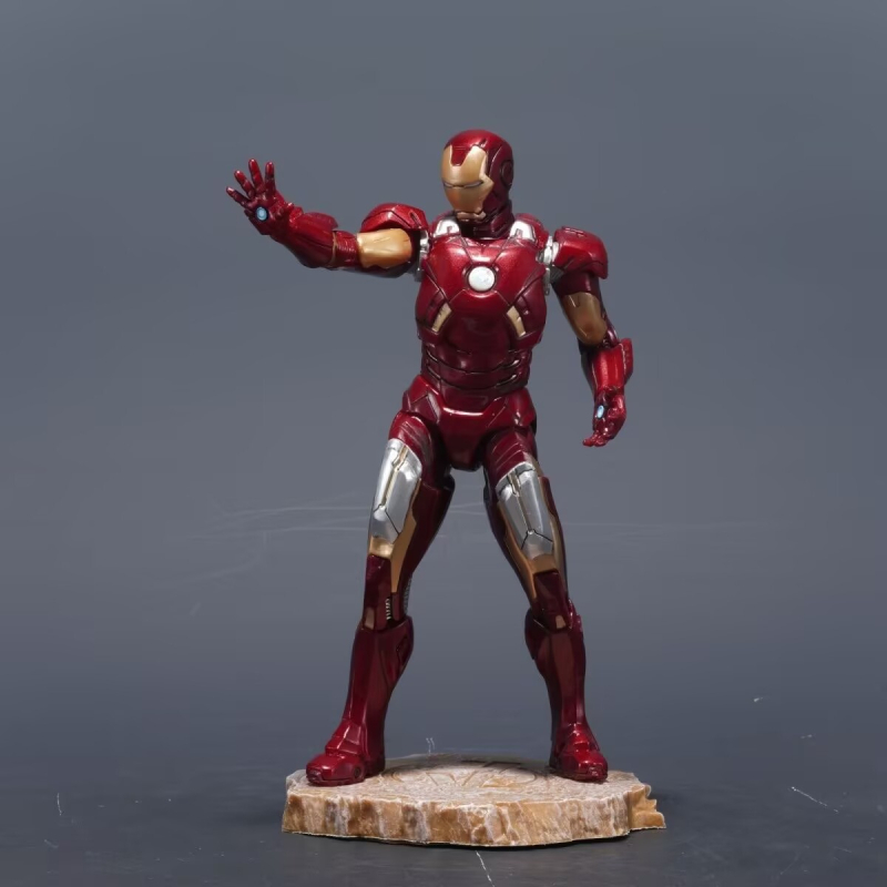 Avengers Wave Iron Man Mk7 Black Panther Standing GK kuju mudelornament karbis figuur