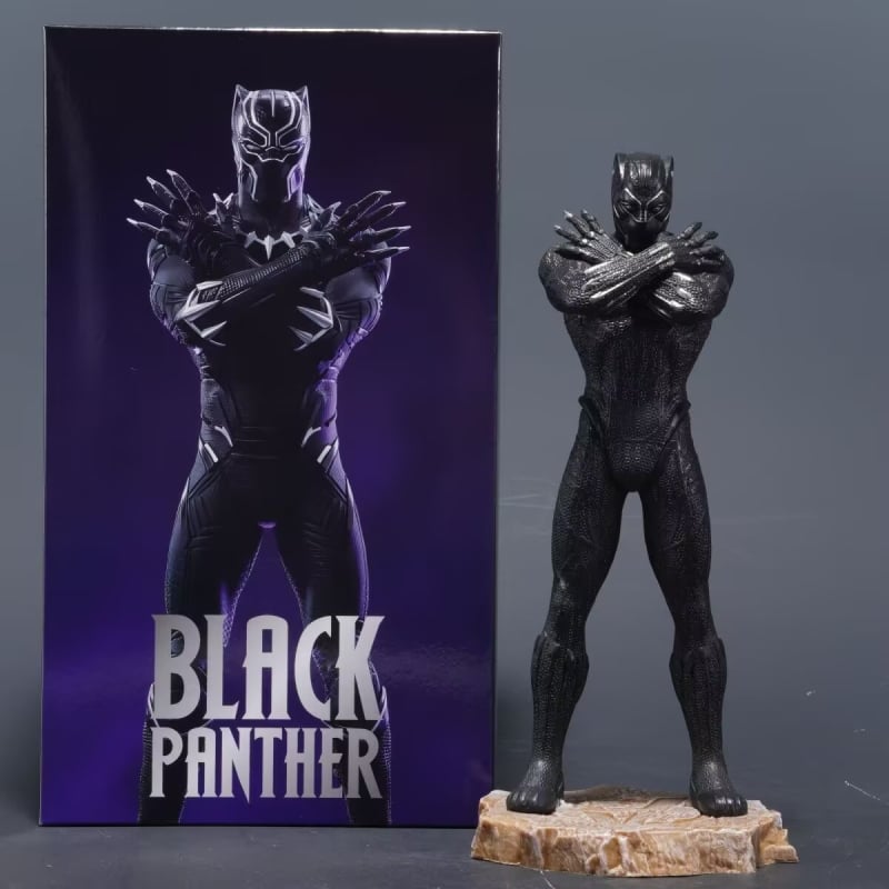 Avengers Wave Iron Man Mk7 Black Panther Standing GK kuju mudelornament karbis figuur