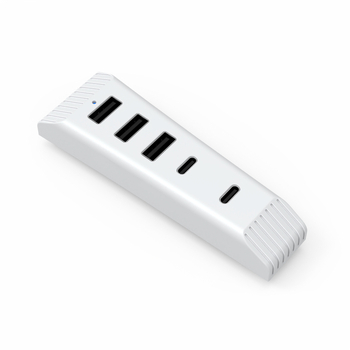 Alkalmas PS5 Slim Host Hub nagysebességű átviteli bővítőhöz, PS5Slim Host 5 az 1-ben Hub átalakítóhoz