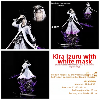 CHENG Θάνατος Χωρίς Φεγγάρι Πρώτος Φρουρός Μαύρος Saki Πρώτος Φρουρός Άγαλμα Δεύτερης Διάστασης Κινούμενα Σχέδια Χειροποίητα Μοντέλα Διακοσμητικά Χονδρική