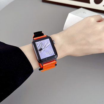 Подходящ за Apple 5678910 Generation Adjustable Wrist Band Ultra49mm Revision Alpine Nylon Strap