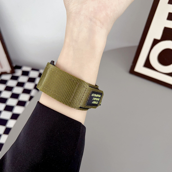 Подходящ за Apple 5678910 Generation Adjustable Wrist Band Ultra49mm Revision Alpine Nylon Strap