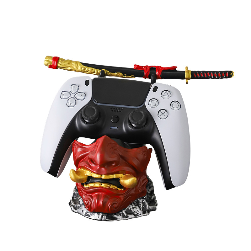 Ghostface Warrior Sword fogantyútartó PS5/PS4/Xbox játékfogantyú semleges tartó high-end asztali dísz