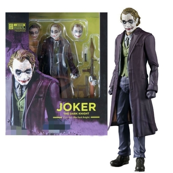Kodumaa väljaanne Batman Dark Knight Shf Joker Heath Ledger Joker tegevusfiguur käemudel karbis