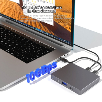 Jauns divu disku M.2 cietvielu nvme cietais disks mobilais cietais disks kaste ar M.2 uz USB/Typec ārējo cieto disku kaste