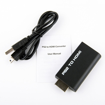 Piiriülene PS2-HDMI muundur PS2-HDMI videoadapter mängukonsooli HD-liidese muundur