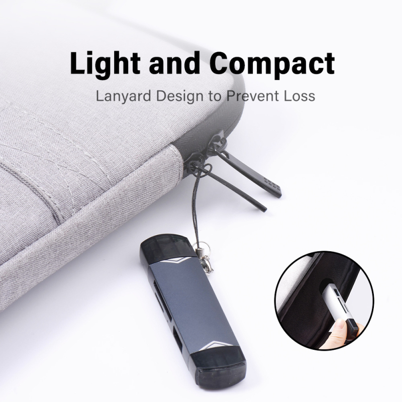 Uus multifunktsionaalne 6-ühes kaardilugeja TF/SD/U-ketta/tüüp-c OTG universaalne laienduskaardilugeja kiireks kaardilugejaks