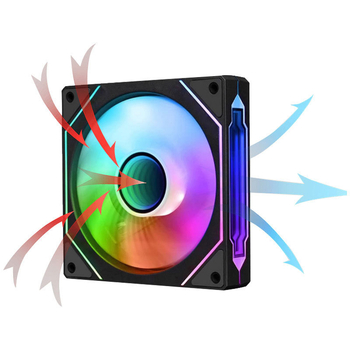 Prism 4Pro 12cm korpuseventilaator 5V Argb Divine Light Synchronization Thousand-Layer Mirror lauaarvuti jahutusventilaator