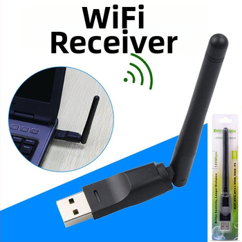 RT8188 Mini USB bezvadu tīkla karte Wifi bezvadu raidītājs 2Db dators 150m uztveroša maza tīkla karte 7601