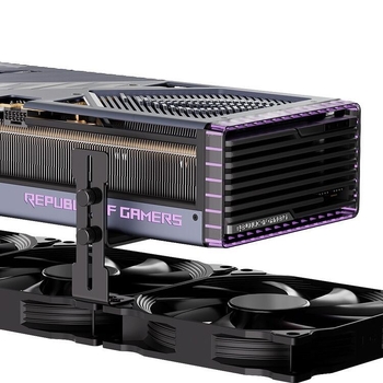 Скоба против деформация за фиксирана графична карта с вентилатор с нулево ниво, скоба за шаси с изглед към морето и анти-деформационна скоба за графична карта 4080Ti