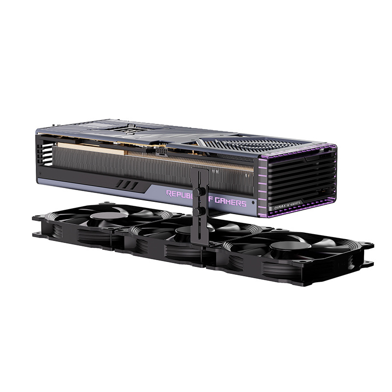 Скоба против деформация за фиксирана графична карта с вентилатор с нулево ниво, скоба за шаси с изглед към морето и анти-деформационна скоба за графична карта 4080Ti