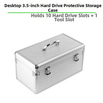 Arvuti 3,5-tolline lauaarvuti mehaaniline kõvaketta kast kaitsev hoiukarp kottlukk kindlustus turva kõvaketta kast