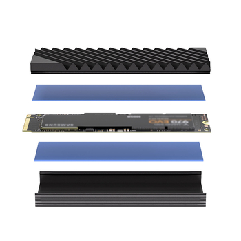 M.2-11 radiaator SSD M2 jahutus kõvakettale 2280 SSD spetsiaalne kõvaketta radiaator lauaarvutile
